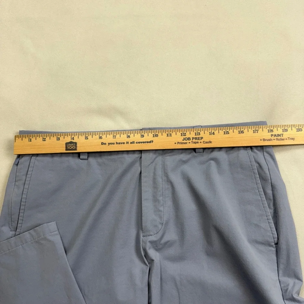Vineyard Vines On-The-Go Pant Mens *34x30* Gray Blue Performance Chino FLAW